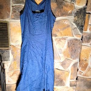 Sophia rose jean blue dress